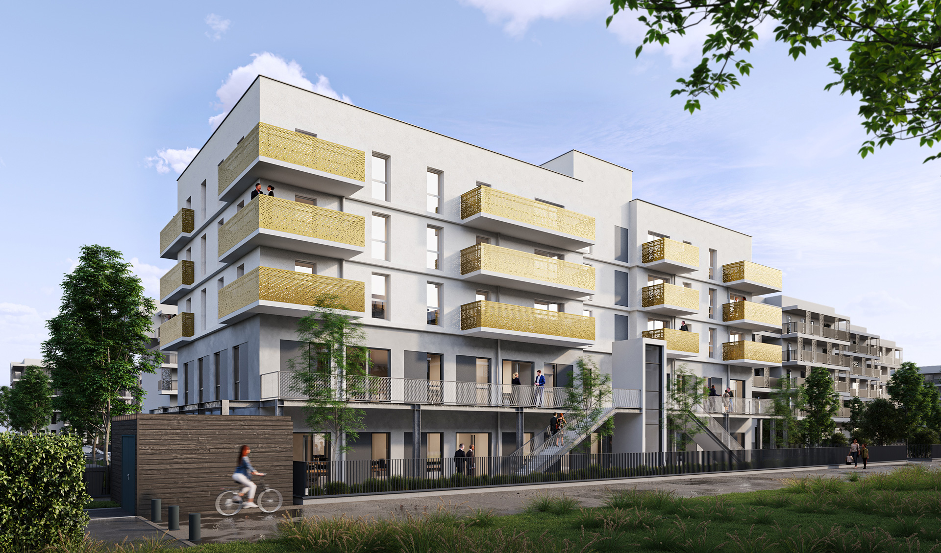 Bâtiment Lieusaint - vue 2