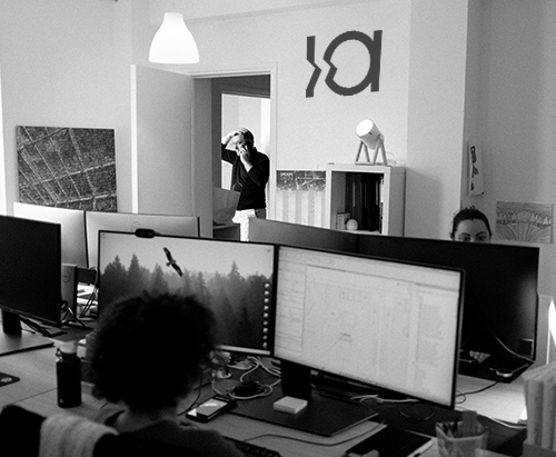 L'équipe d'IDIOME ARCHITECTURE au travail