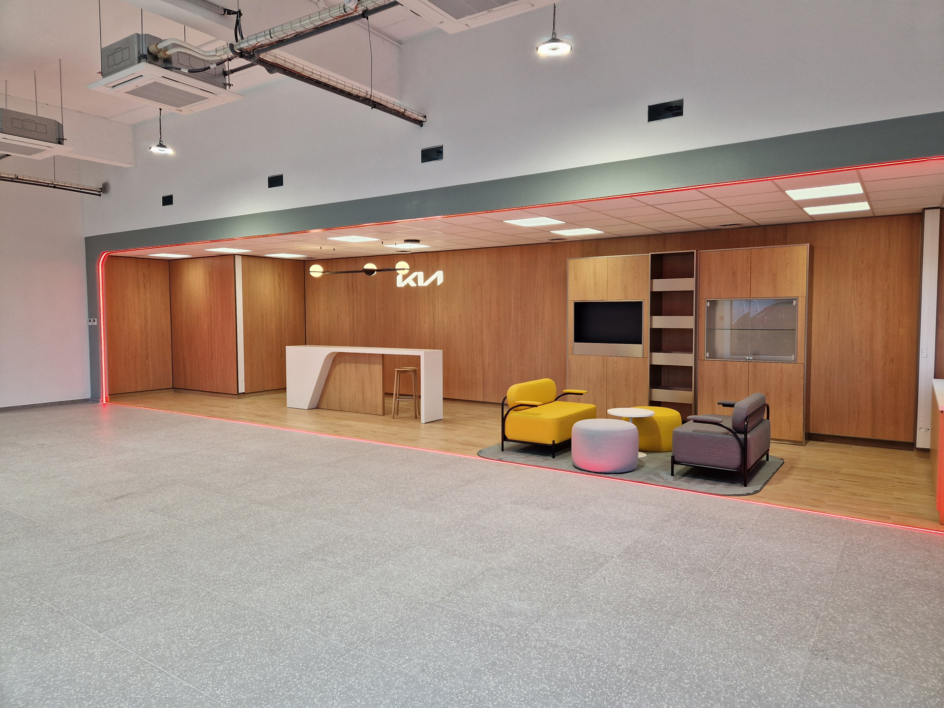 Showroom KIA de Colombes