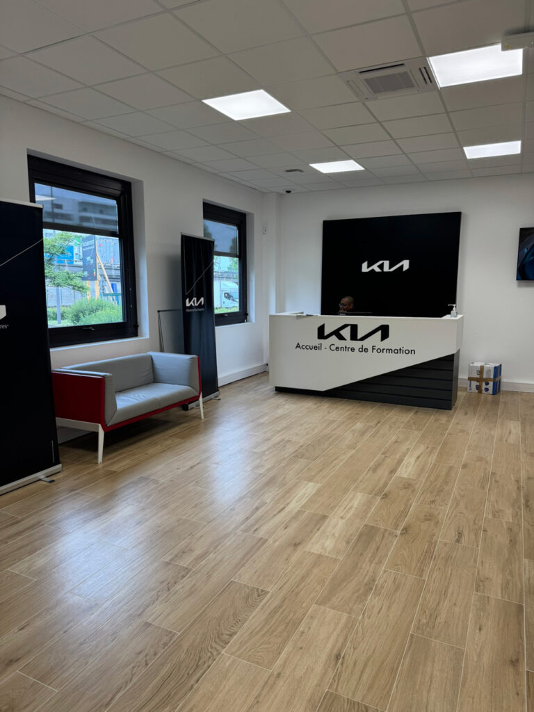 Accueil du garage KIA de Colombes